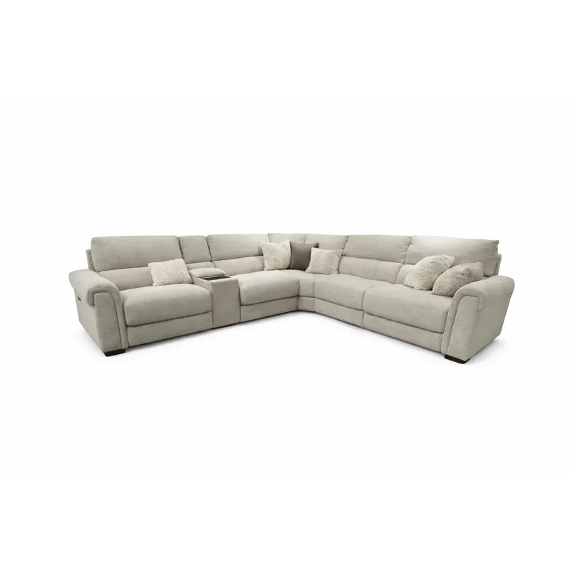 6 Piece Sectional Milan Oyster