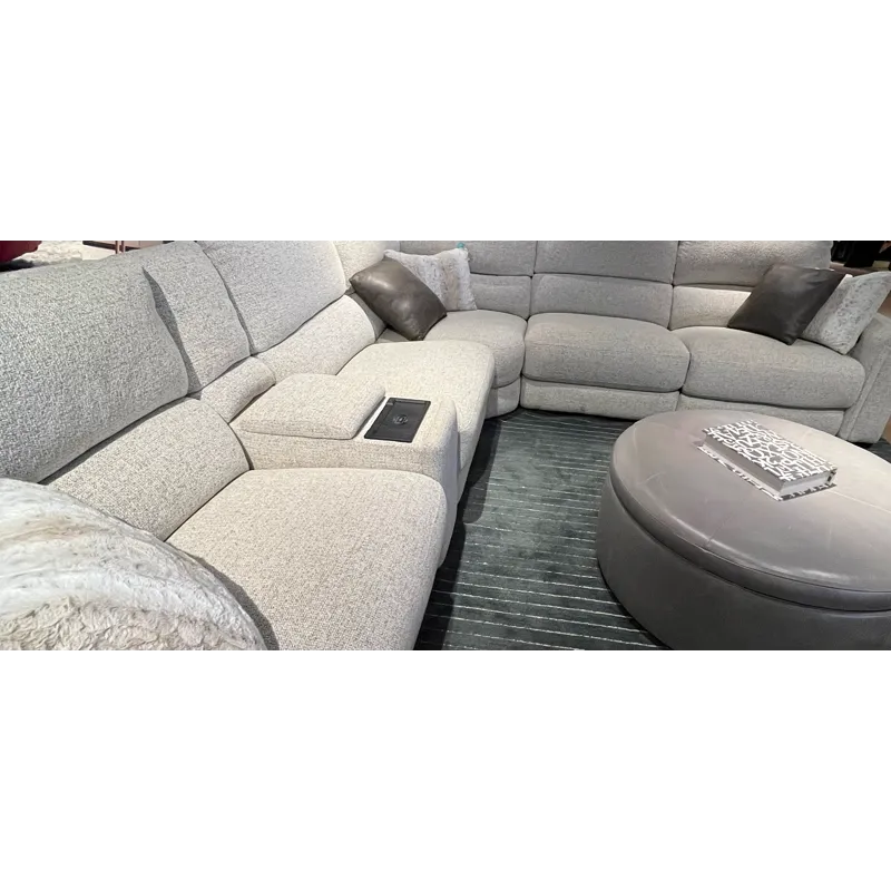 6 Piece Sectional Milan Oyster