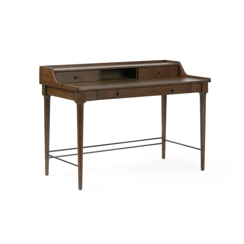Moreau Writing Desk - Dark Toasted Oak