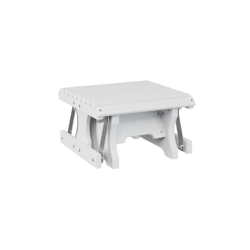 179-Gliding-Footstool-Poly-White-White
