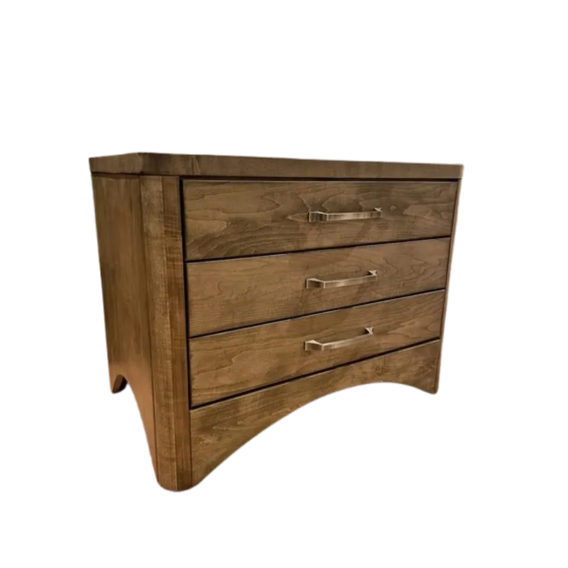 Maple Brown Nightstands x2