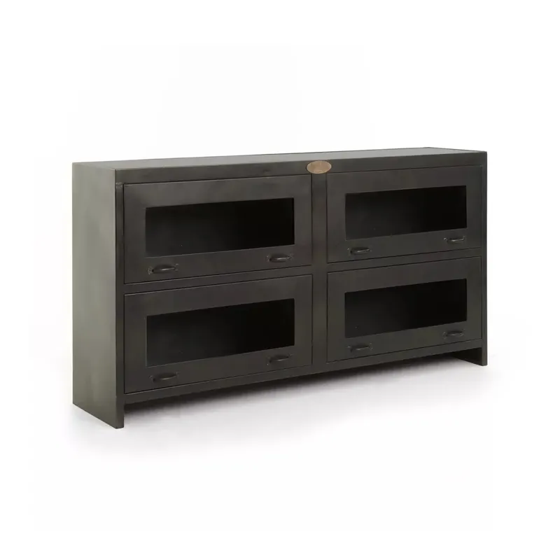 Rockwell Media Cabinet - Antique Iron