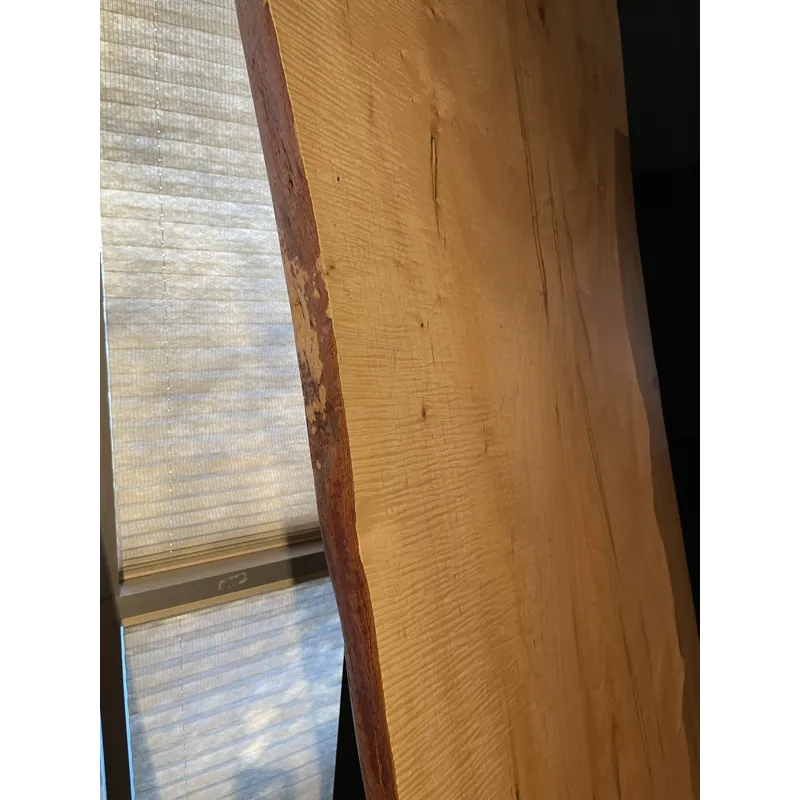 Live Edge Table Top - Wormy Maple