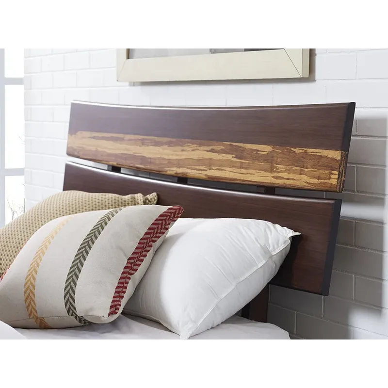 Azara King Platform Bed - Sable