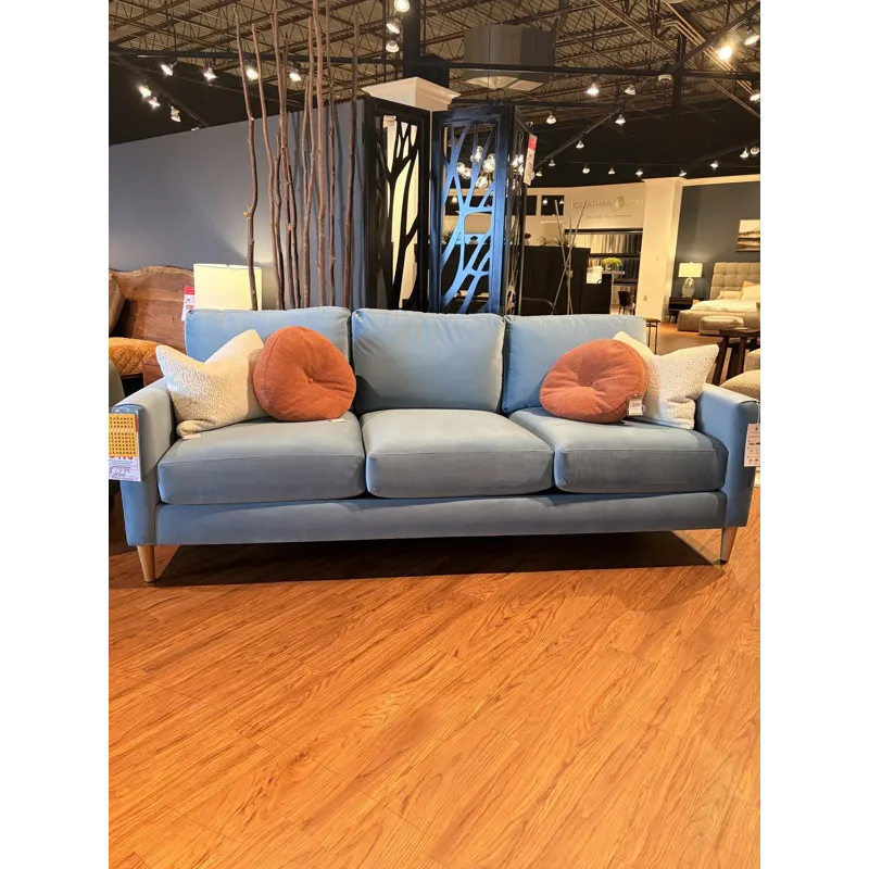 Baby Blue Sofa
