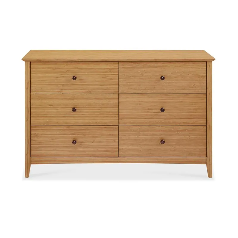 Willow Caramelized Six Drawer Dresser