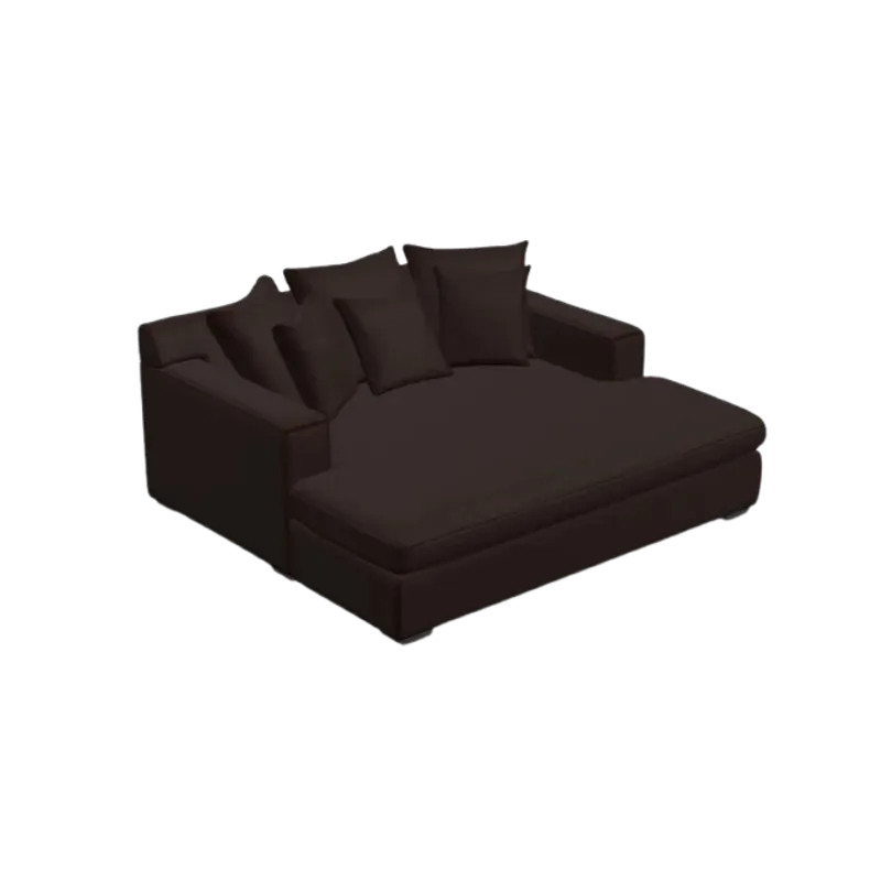 Maddie X-Wide Chaise with Cupholder
