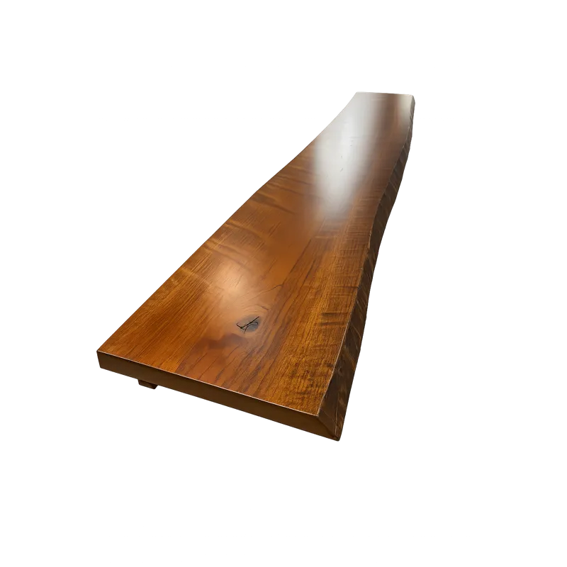Live Edge Bench- Solid Rustic Cherry