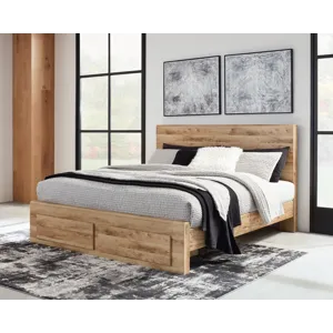 Hyanna King Panel Storage Bed