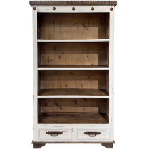Bookcase - White Distressed