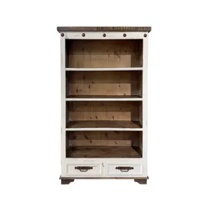 Bookcase - White Distressed