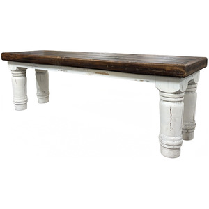 Bench - White Distressed