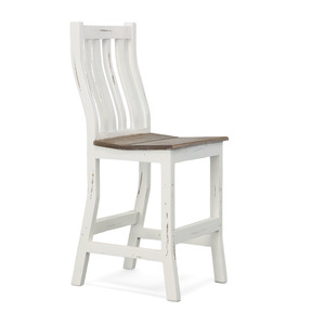 26" Barstool - White