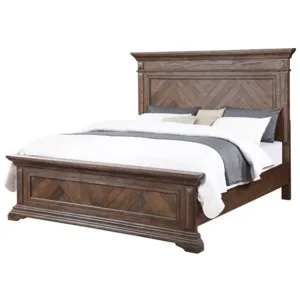 Mar Vista King Bed - Walnut