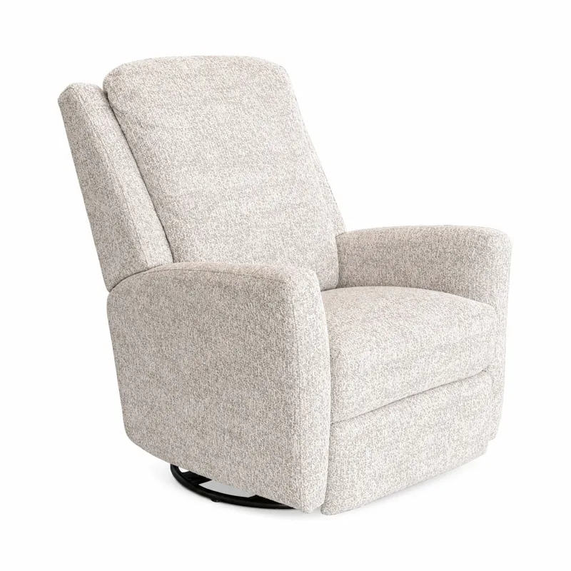 Heatherly Fabric Swivel Glider Recliner