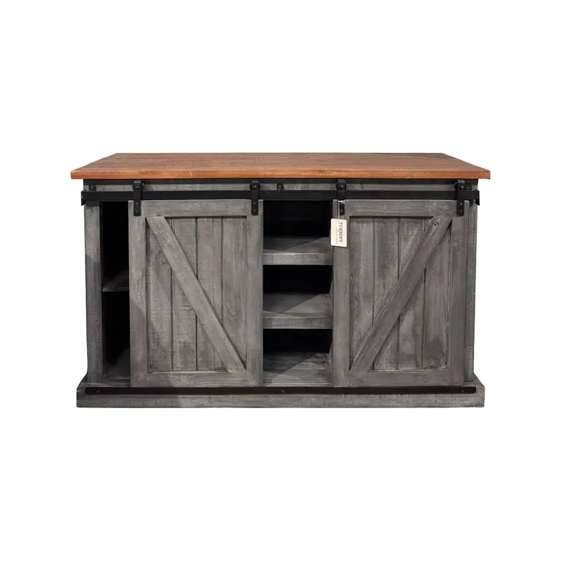 60" TV Stand - Terra Gray