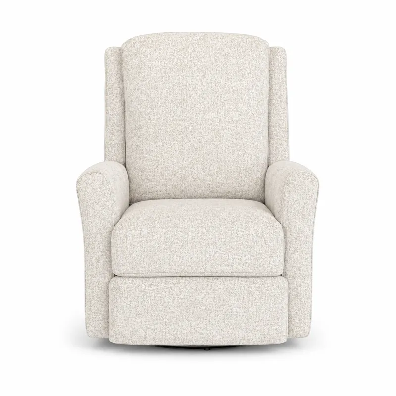 Heatherly Fabric Swivel Glider Recliner