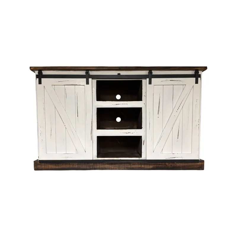60" TV Stand - White