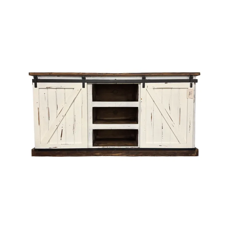 72" TV Stand - White