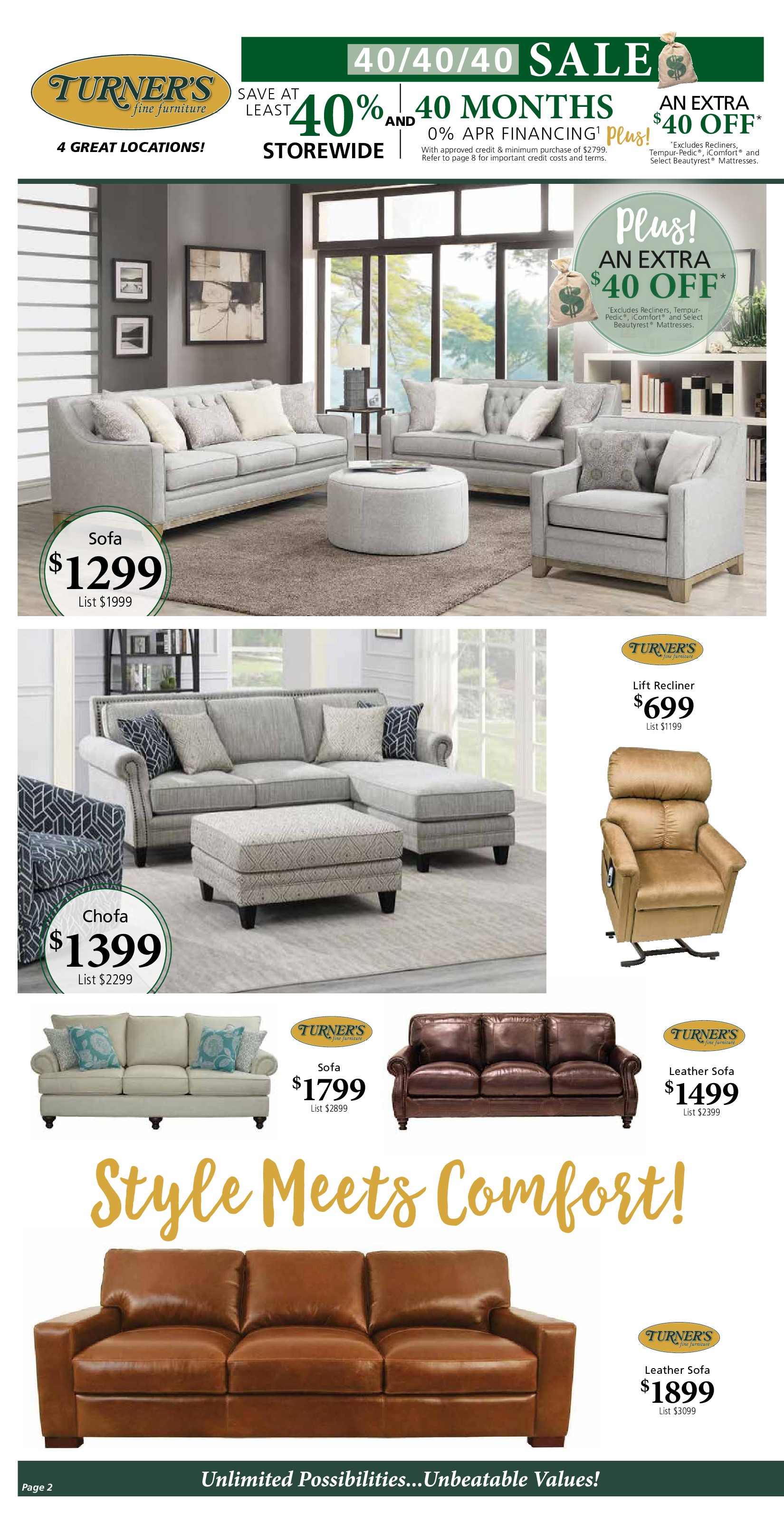 Turner's Budget Furniture Beachton Ga at Robert Bell blog