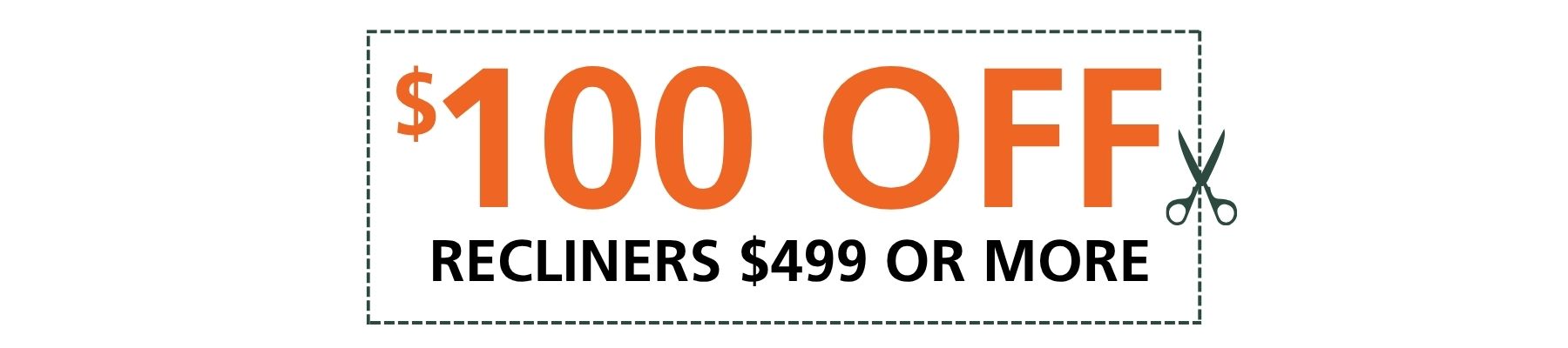 recliner coupon budget 
