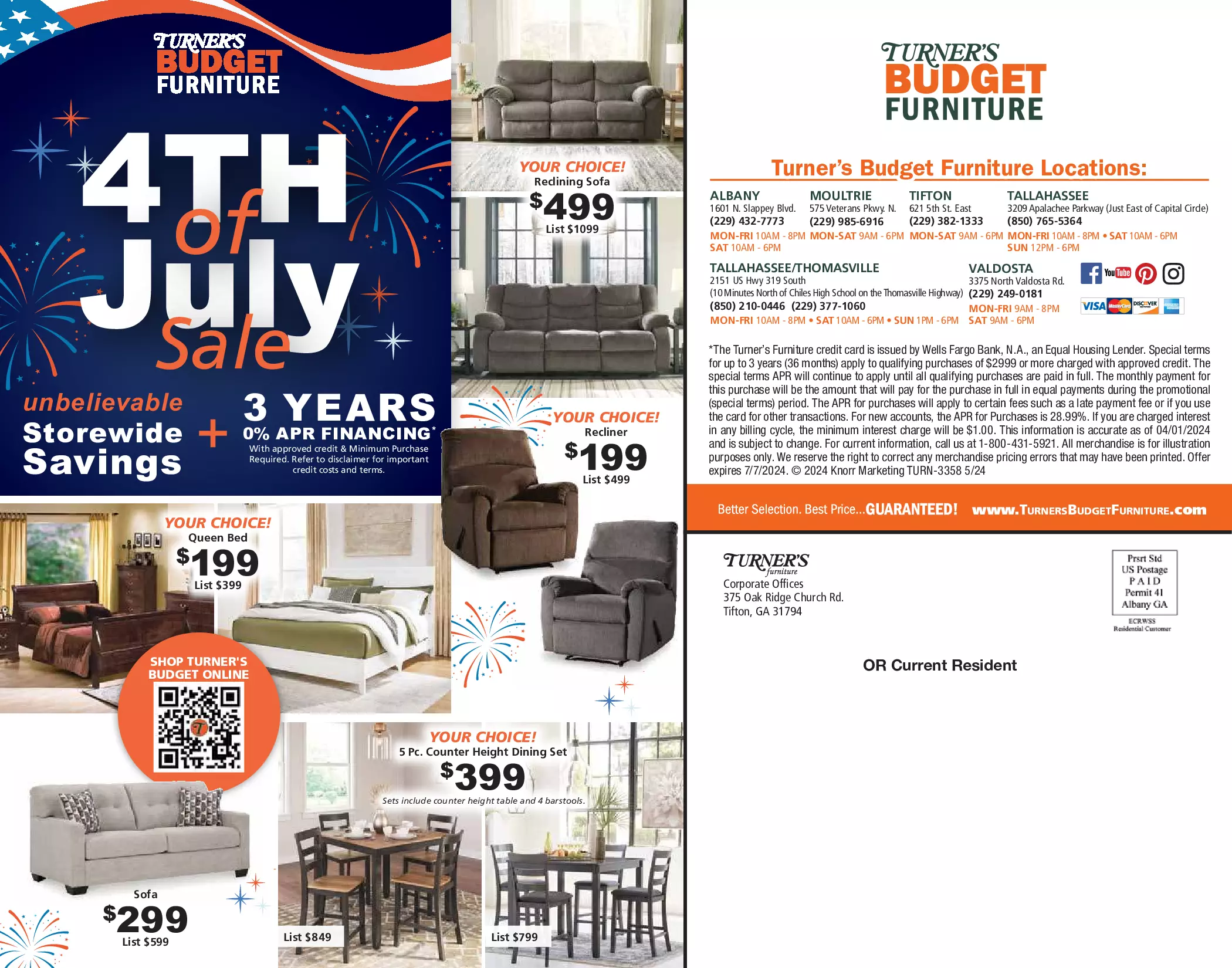 Quality Furniture & Mattress Store Turner's Fine Furniture Turner's