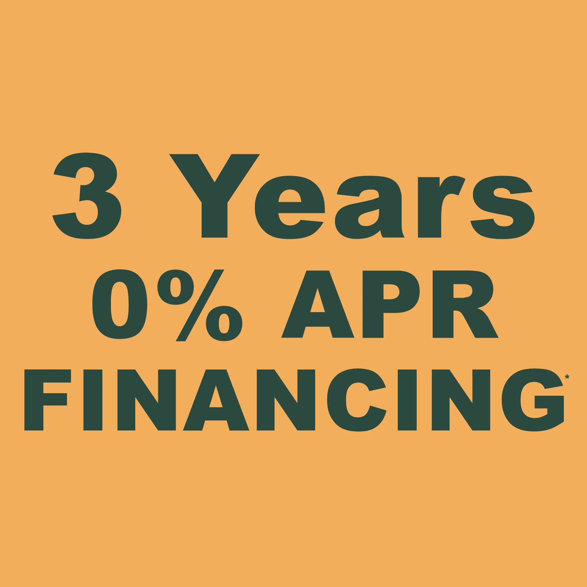 3 years budget