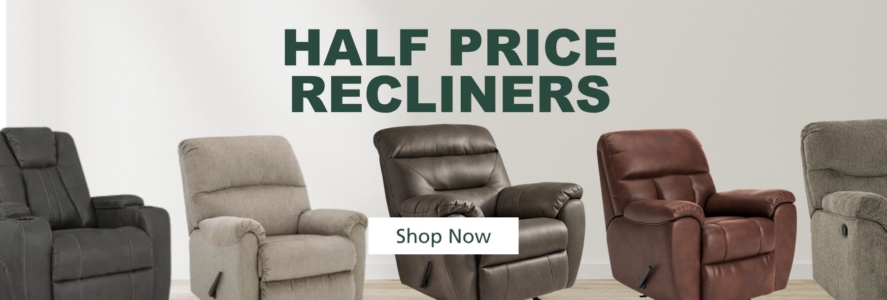 Half Price Recliner Sale
