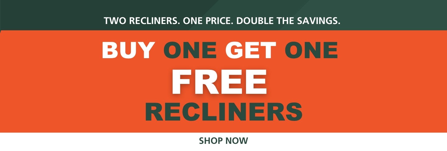 Buy One Get One Free Recliners 