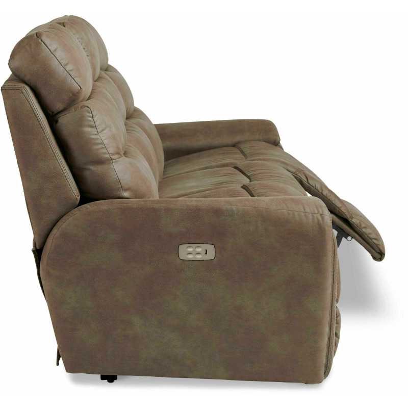Soren Power Reclining Sofa w/ Headrest 44U773 by LaZBoy Furniture at