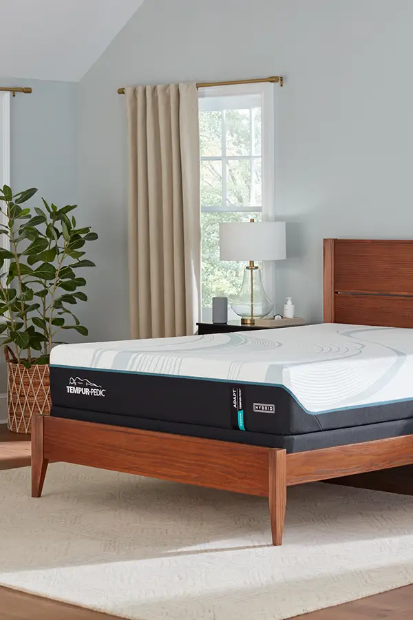 Mattress on a bed