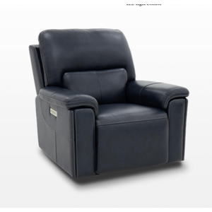 Multi Media Power Home Theater Recliner W/ Headrest & Lumbar 