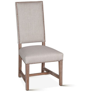 Darcy 21" Upholstered Griege Linen Dining Chair