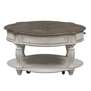 Magnolia Manor Round Cocktail Table