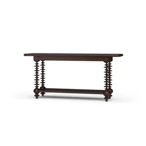 Milano Console Table - Teak Brown