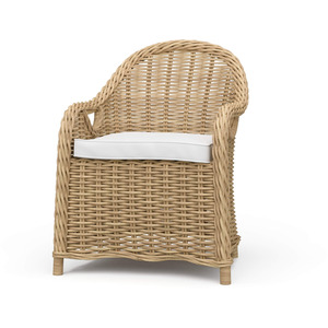 Vineyard Kabu Chair Natural - Rattan Natural & Arctic