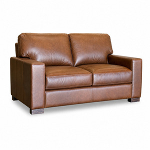 Italian Leather Loveseat
