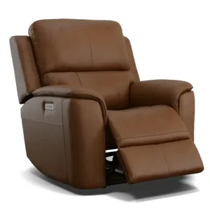 Henry Power Recliner w/Power Headrest &amp; Lumbar