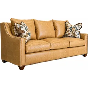 Upholstery Edison Sofa 3 Over 3 Leather