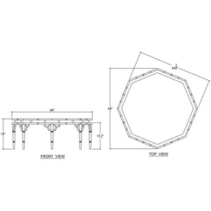 Grosvenor Thrupence Coffee Table