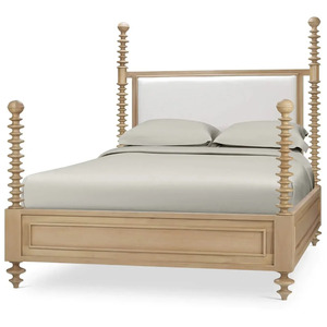 Milano Upholstered Headboard - Fruit Wood
