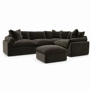 5 Piece Sectional With Ottoman