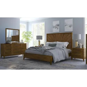 Moab Acacia 7 Piece Bedroom Group
