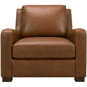 Italian Leather Chair 