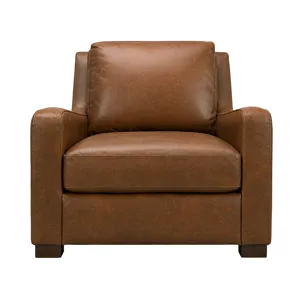 Italian Leather Chair 