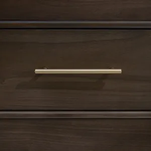 Nordhaven-Nordic Walnut Dresser 6 Drawer