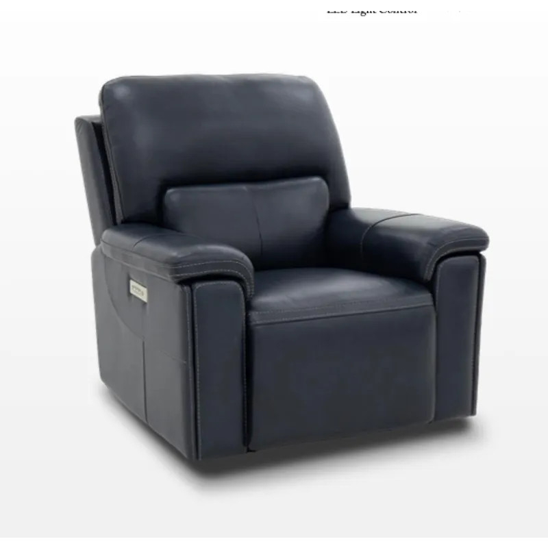 Multi Media Power Home Theater Recliner W/ Headrest & Lumbar 