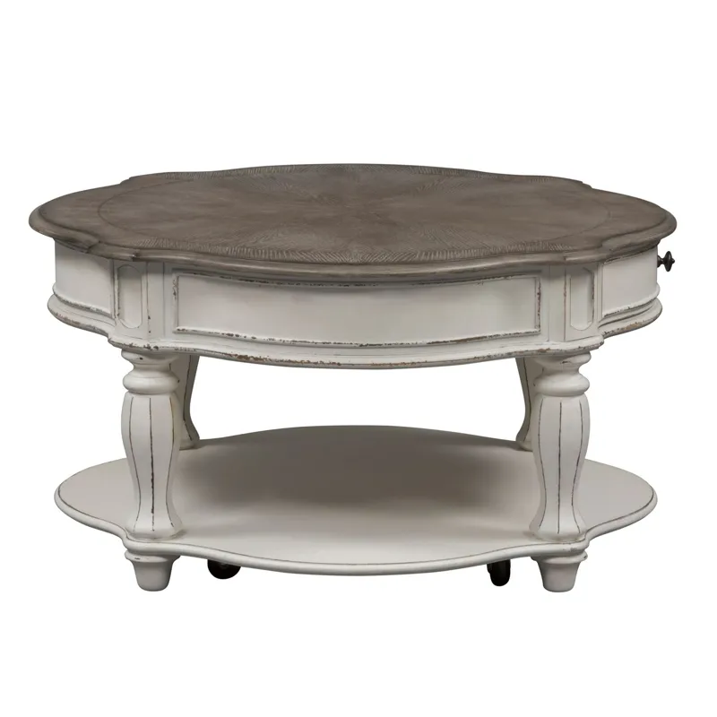Magnolia Manor Round Cocktail Table