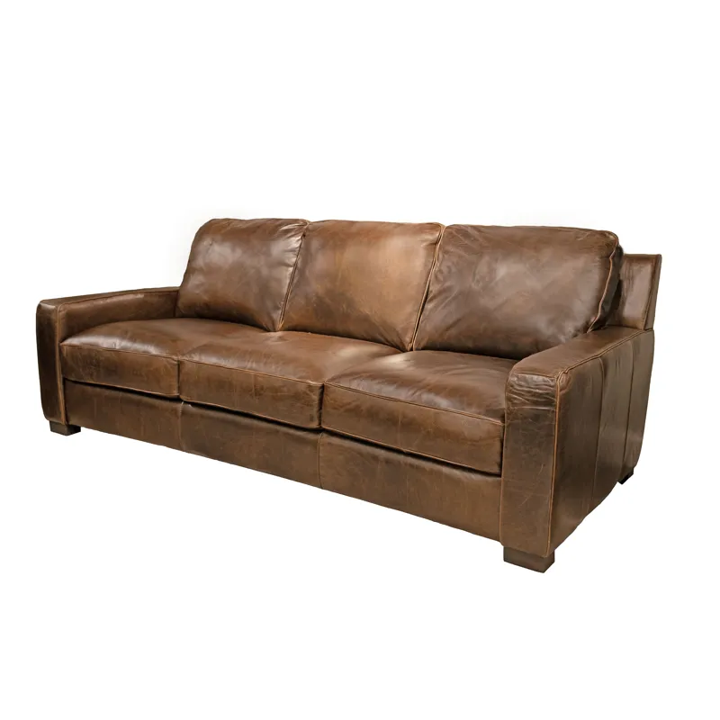 Italian Leather Sofa 