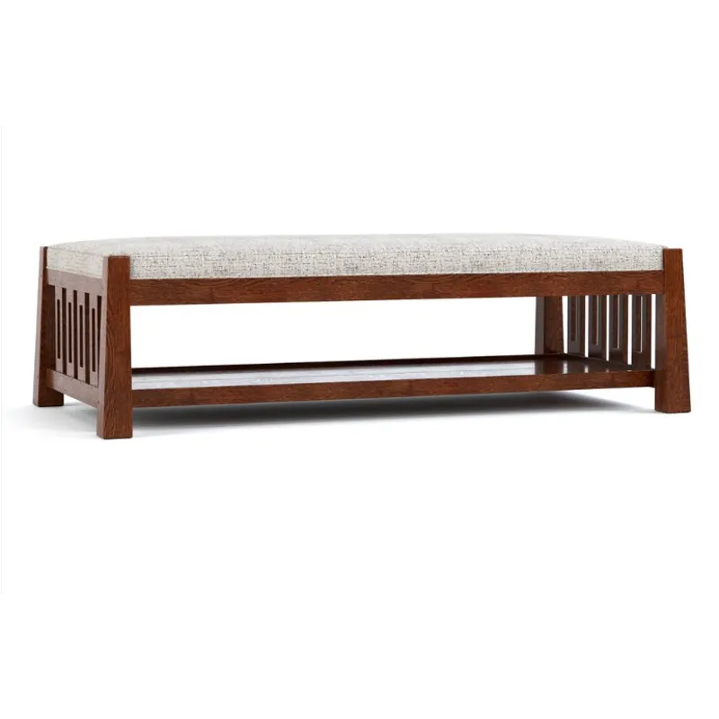 Highlands Cocktail Ottoman - Oak